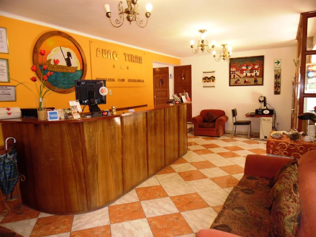 Vstupní hala nebo recepce v ubytování Hotel Puno Terra