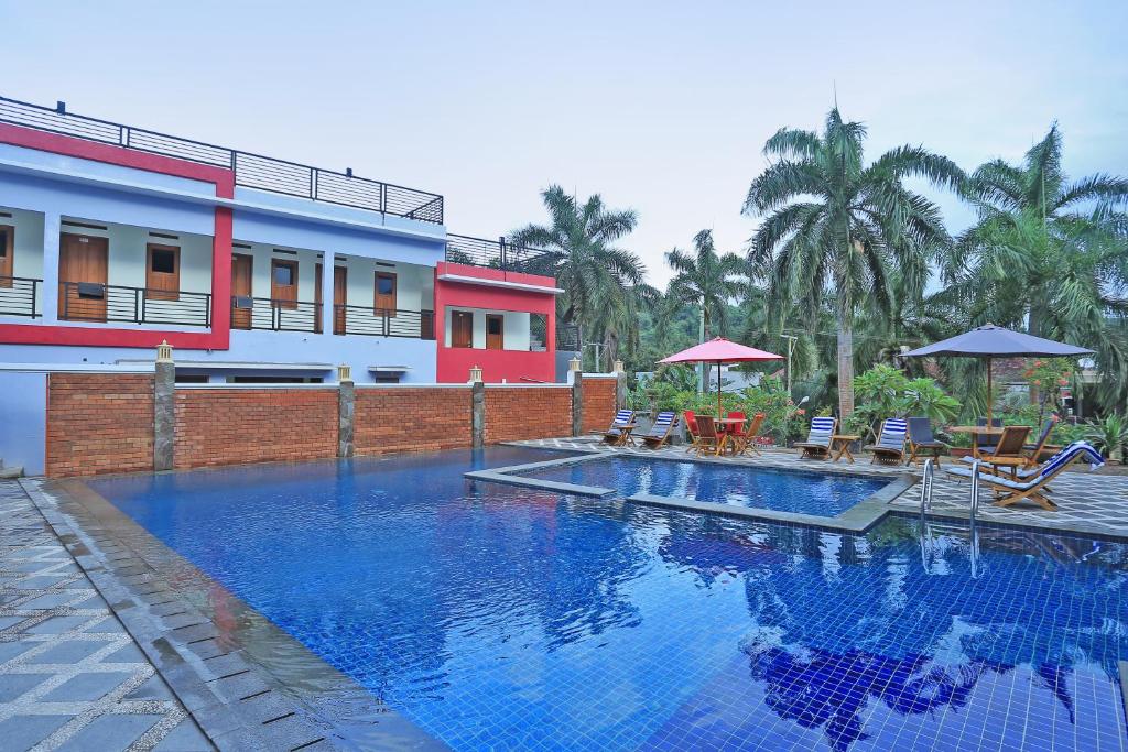 Bazén v ubytování Jazz Senggigi Hotel nebo v jeho okolí