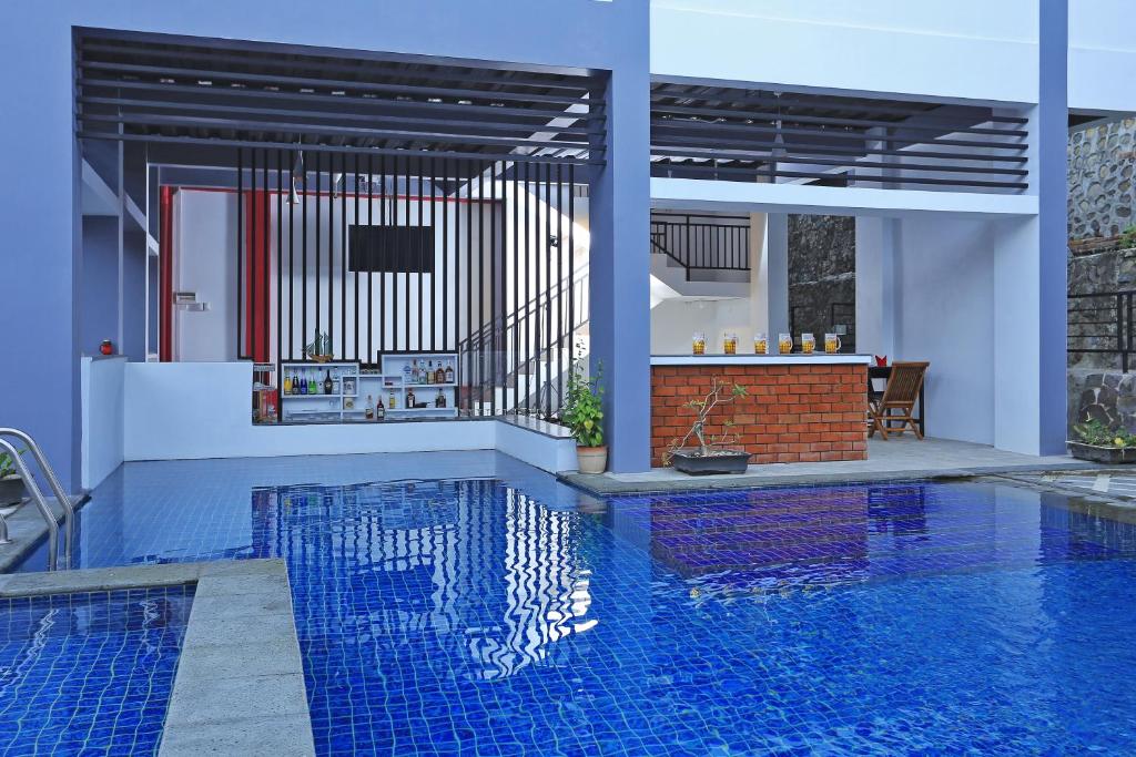 Bazén v ubytování Jazz Senggigi Hotel nebo v jeho okolí