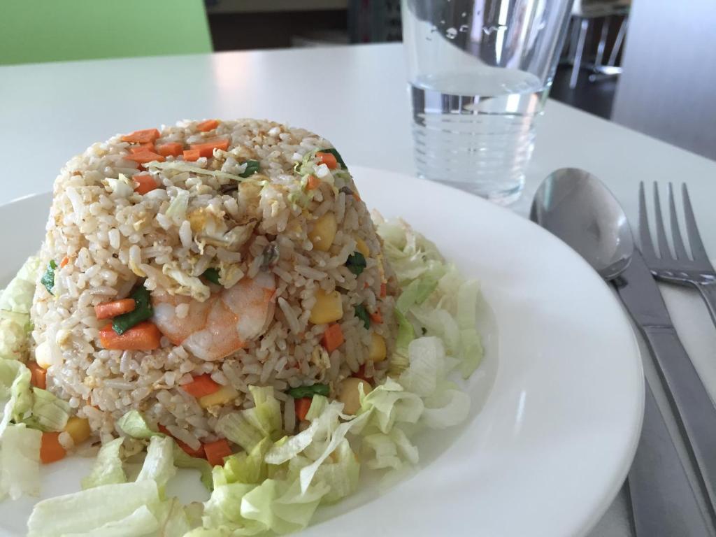 Comida en el hotel o alrededores