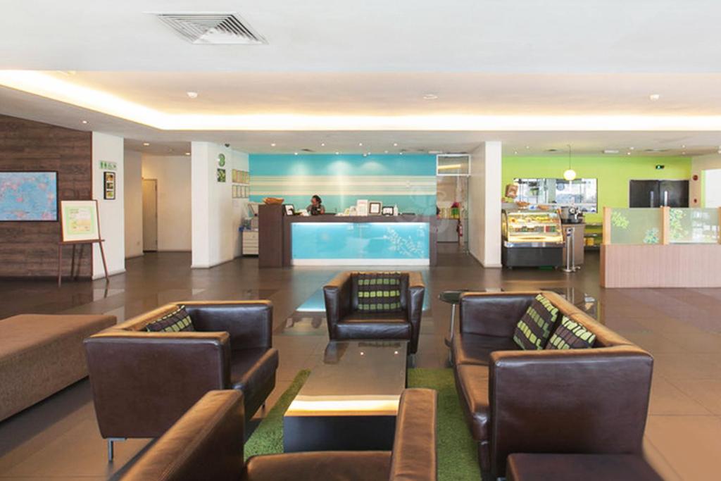 Un lugar para sentarse en The LimeTree Hotel, Kuching