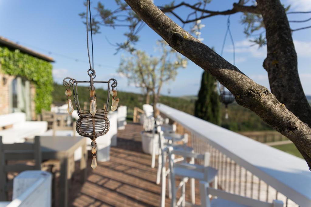 Balkon lub taras w obiekcie Wine Resort Conti di San Bonifacio