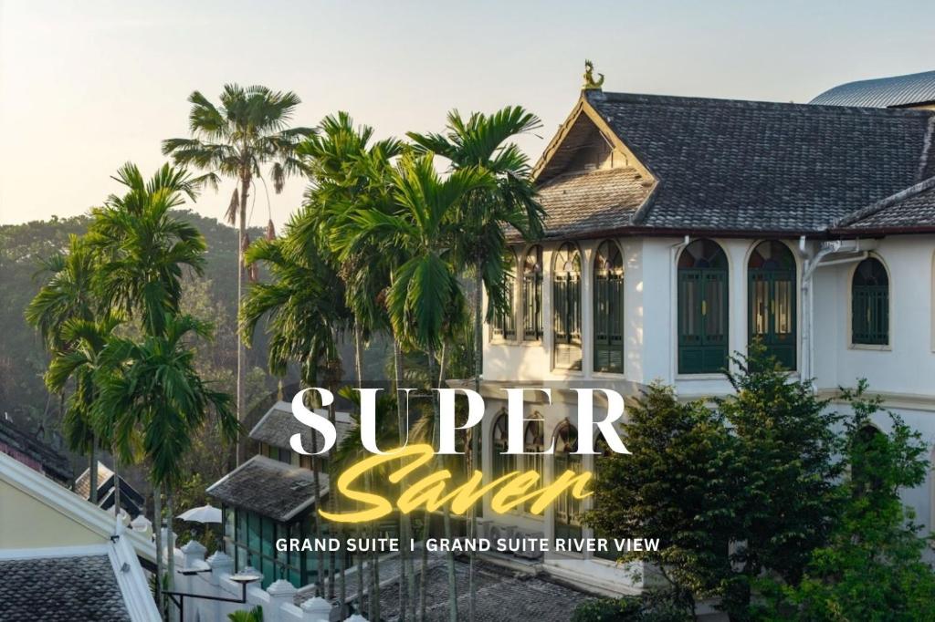 a house with a sign that says super garage at Cheva Gallery Boutique Hotel in Chiang Mai