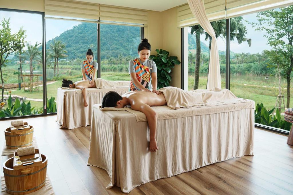 Trải nghiệm tại spa của resort