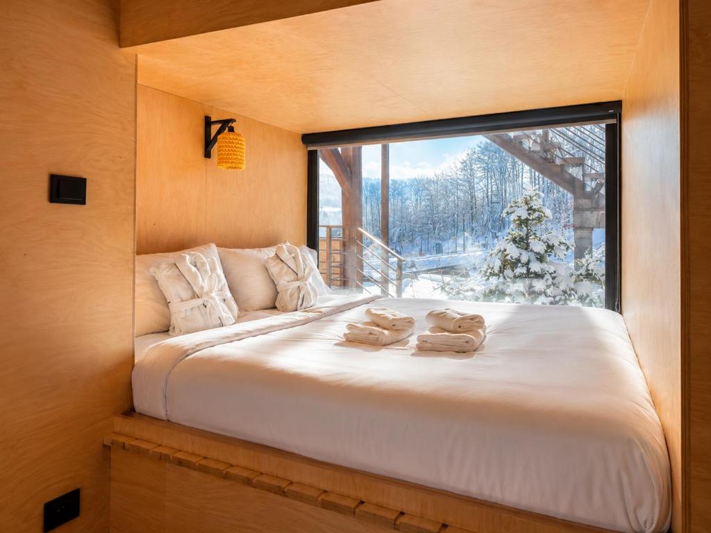 Apartamenty Szuflandia z sauną, jacuzzi, przy stoku narciarskim - Apartamento De Un Dormitorio