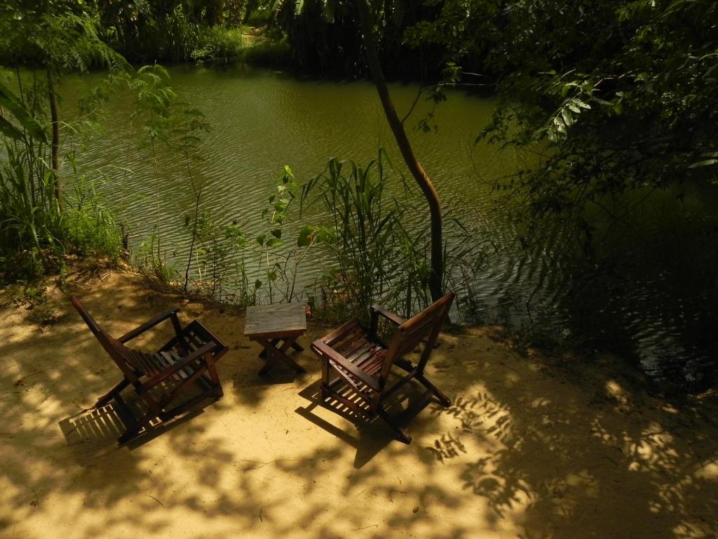 Příroda nedaleko luxury tent