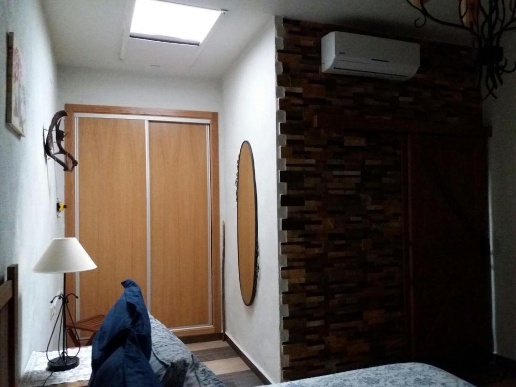 Postel nebo postele na pokoji v ubytování Virgen De Los Remedios