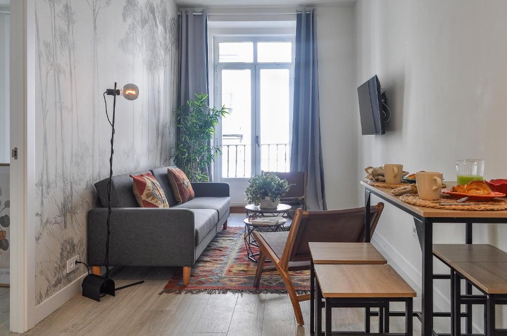Apartamento de 1 dormitorio en la Puerta del Sol