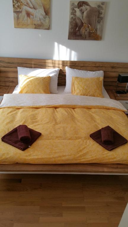 Postel nebo postele na pokoji v ubytování Hotel Ochsen