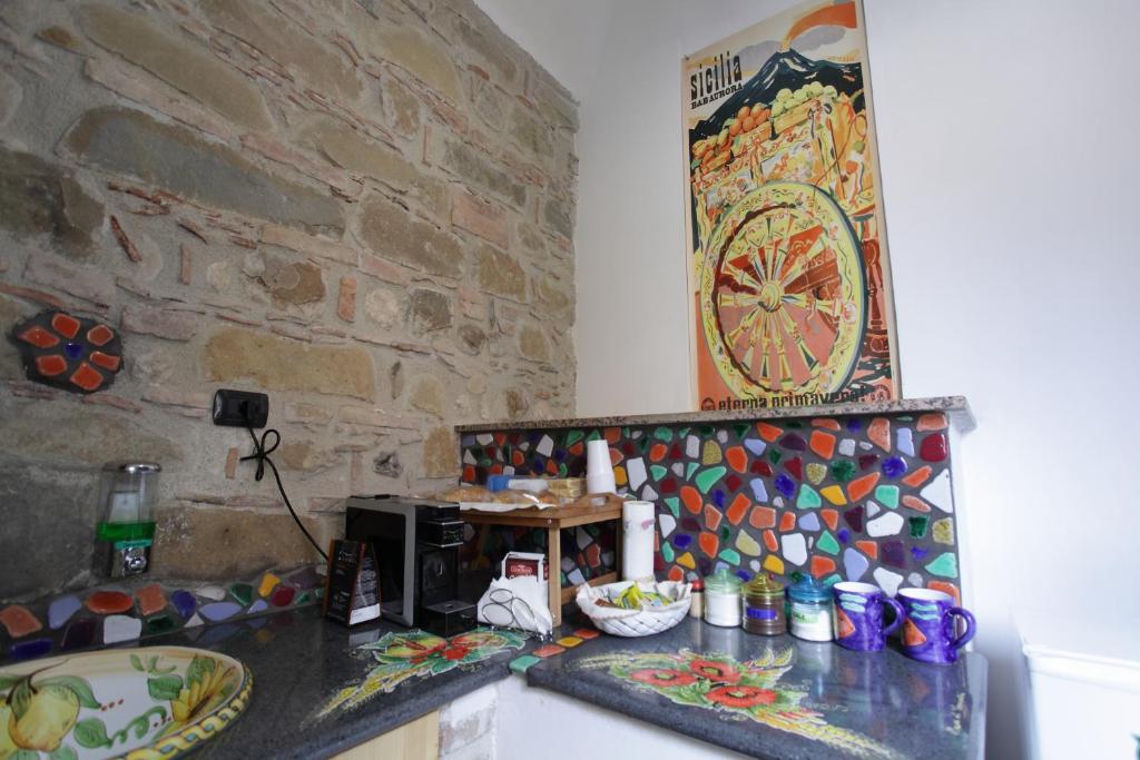 Kuchnia lub aneks kuchenny w obiekcie Aurora Bed and Breakfast