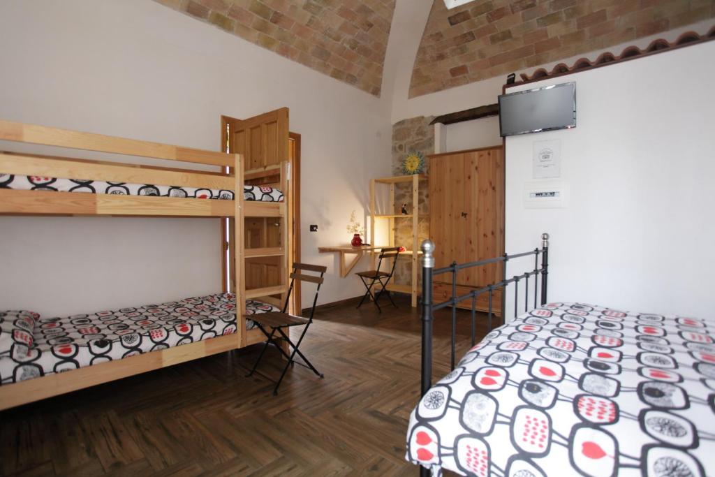 Łóżko lub łóżka w pokoju w obiekcie Aurora Bed and Breakfast