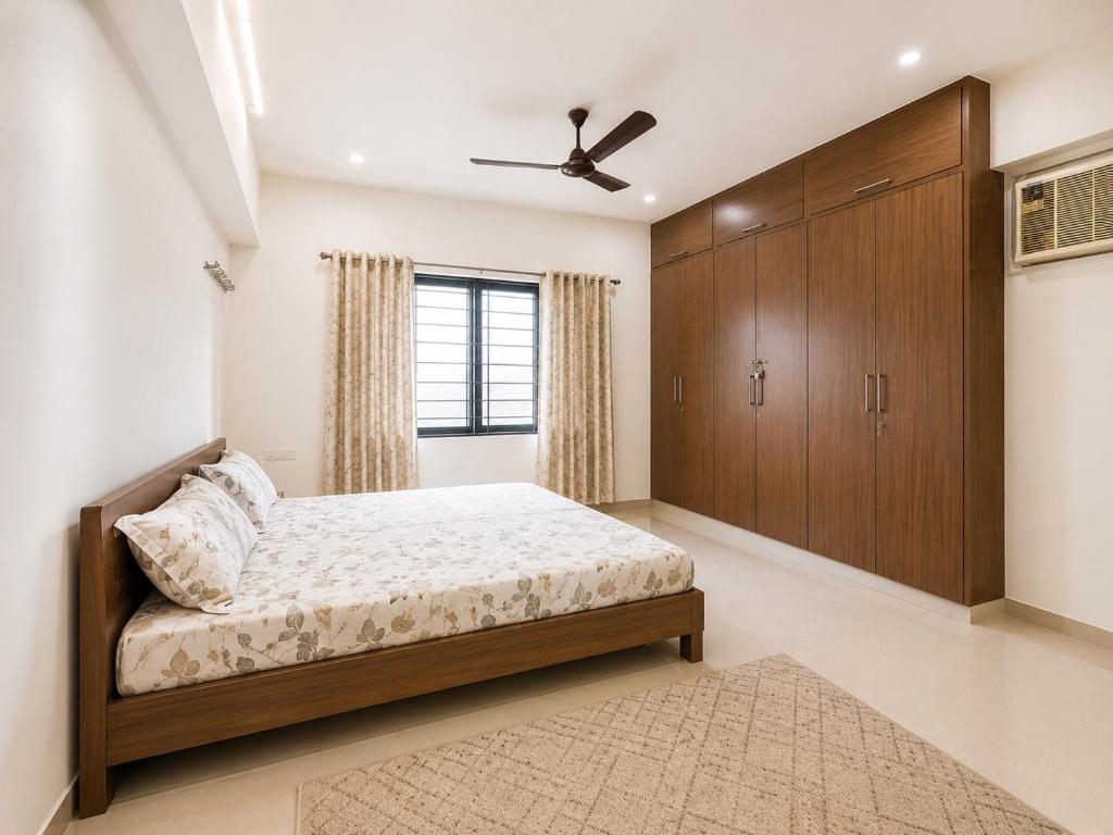 Newly built Spacious & Luxurious 1650 sft 2BHK with AC, fully functional kitchen, car parking in Tirupati near Railway Station photo