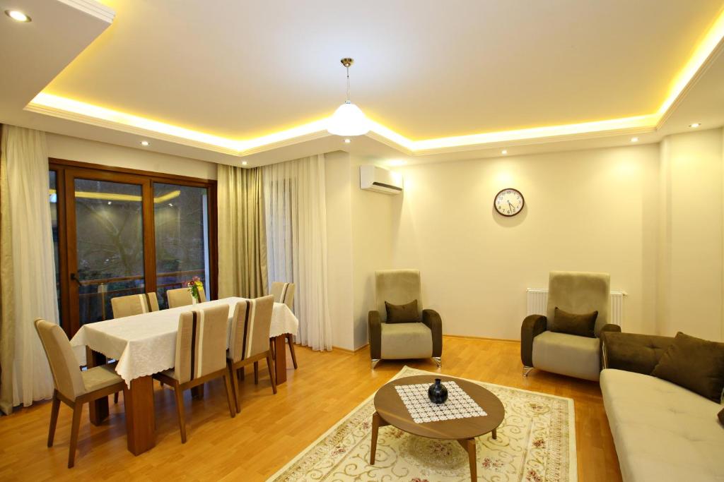 Posezení v ubytování Ugur Termal Residence