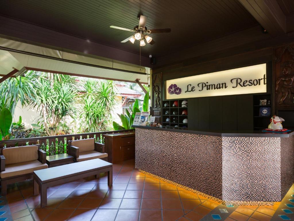 Nápoje v ubytování Le Piman Resort