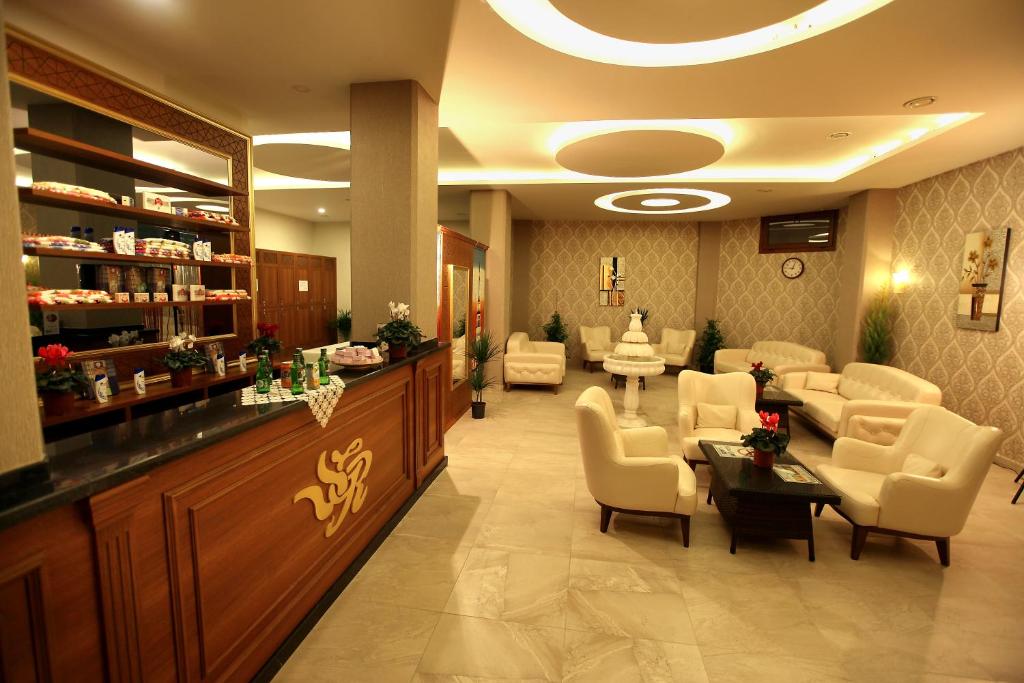 Posezení v ubytování Ugur Termal Residence