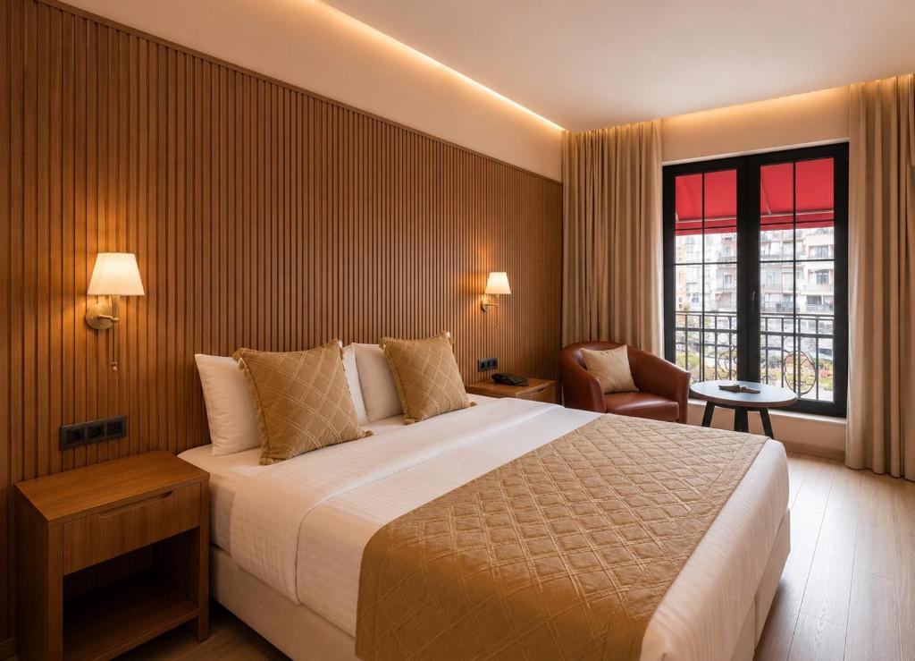 Llit o llits en una habitació de Classes Hotel Airport