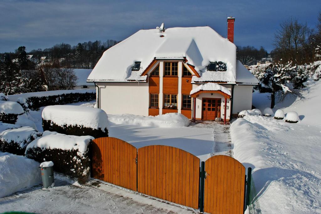 Pension B&B v zimě
