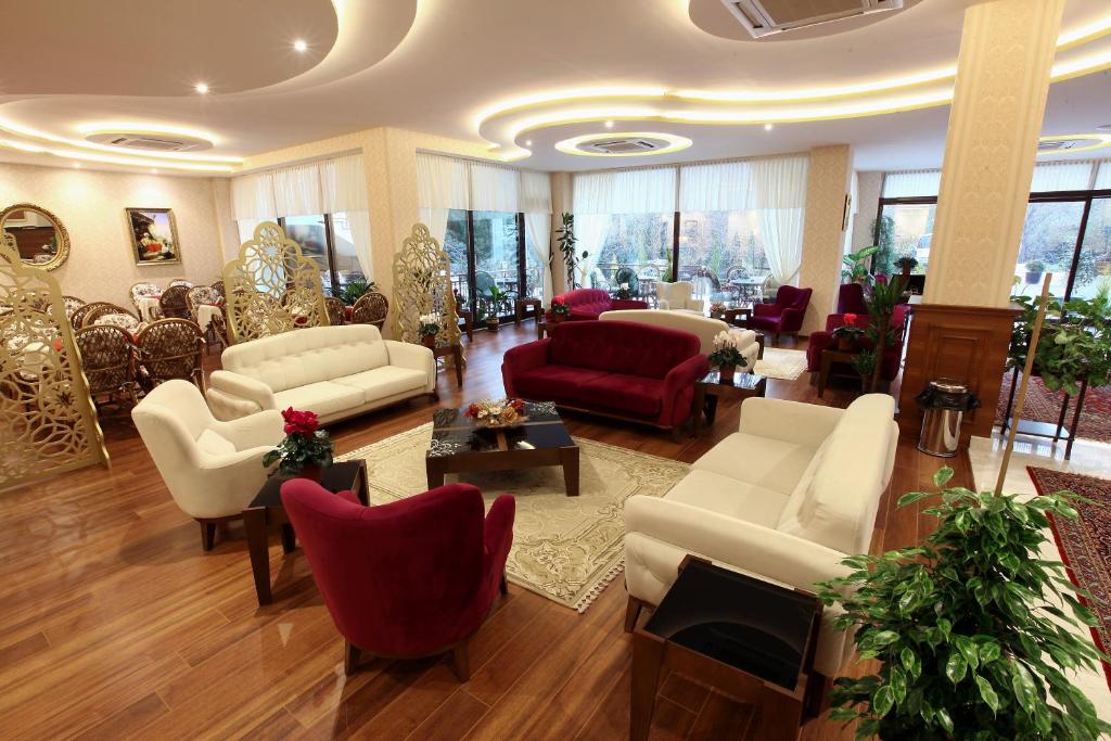 Posezení v ubytování Ugur Termal Residence