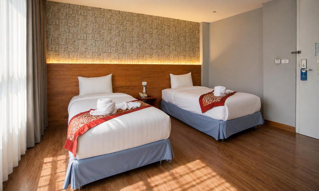 CBD Hotel Suratthani - デラックス ツインルーム