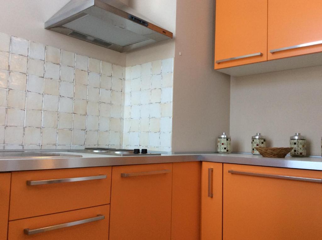 Kuchyň nebo kuchyňský kout v ubytování Relais Forti