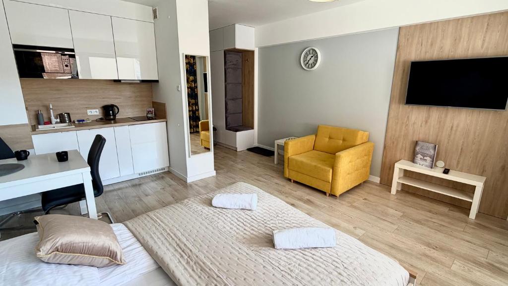 Apartamenty City Center - Zdrojowe - Studio Apartment With Balcony