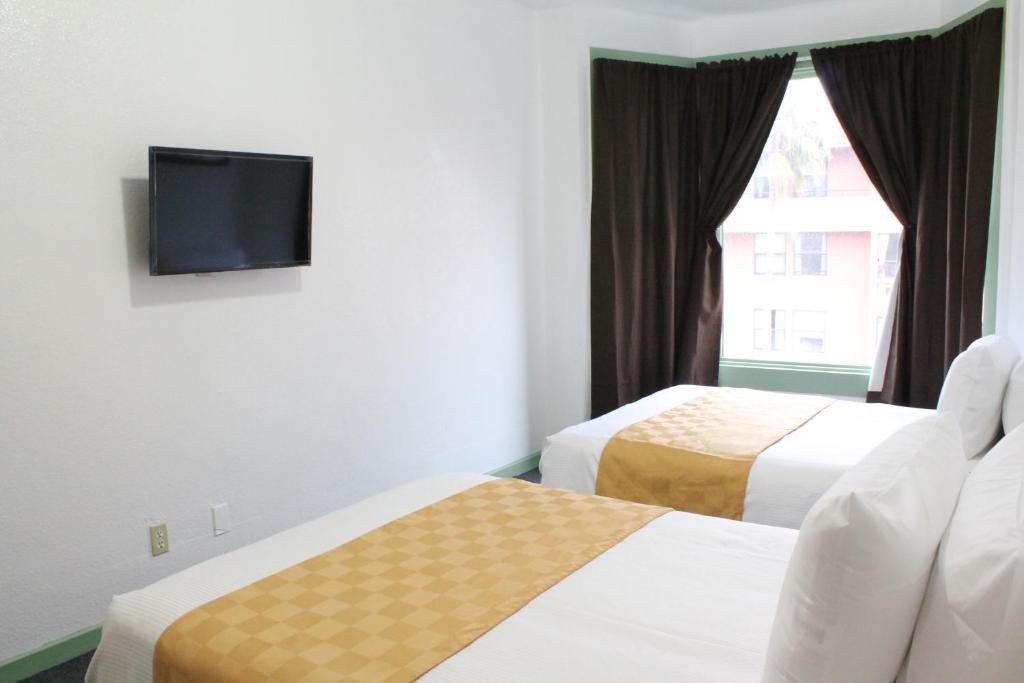 Postel nebo postele na pokoji v ubytování Union Hotel