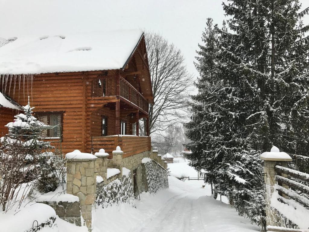 Villa PidStromom v zimě
