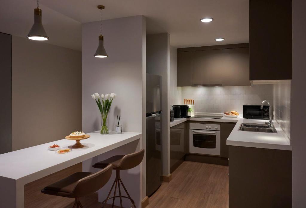 Shama Lakeview Asoke Bangkok - 全景三卧室