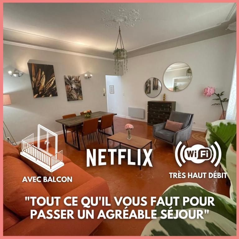 Charmant appartement T2 / 58 m2 / 4 personnes