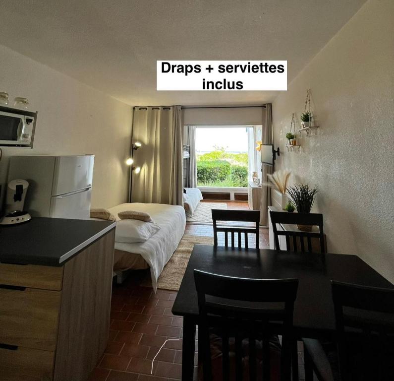 Appartement bord de plage 4-5 personnes