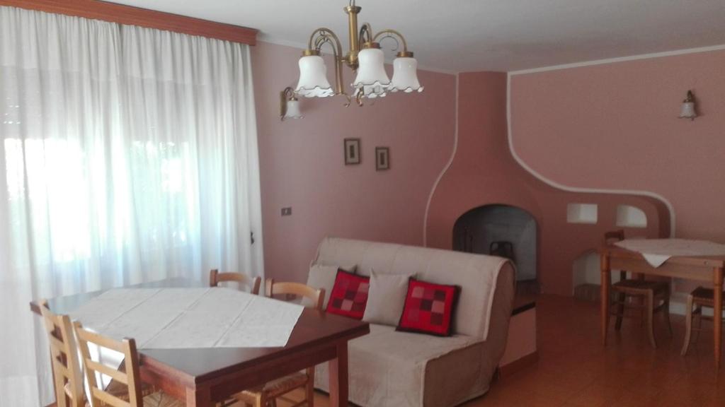 A seating area at Casa Vacanze Villa Rosetta
