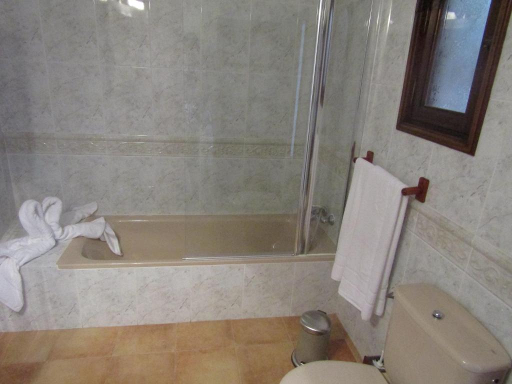 Kúpeľňa v ubytovaní La Casita Villalba
