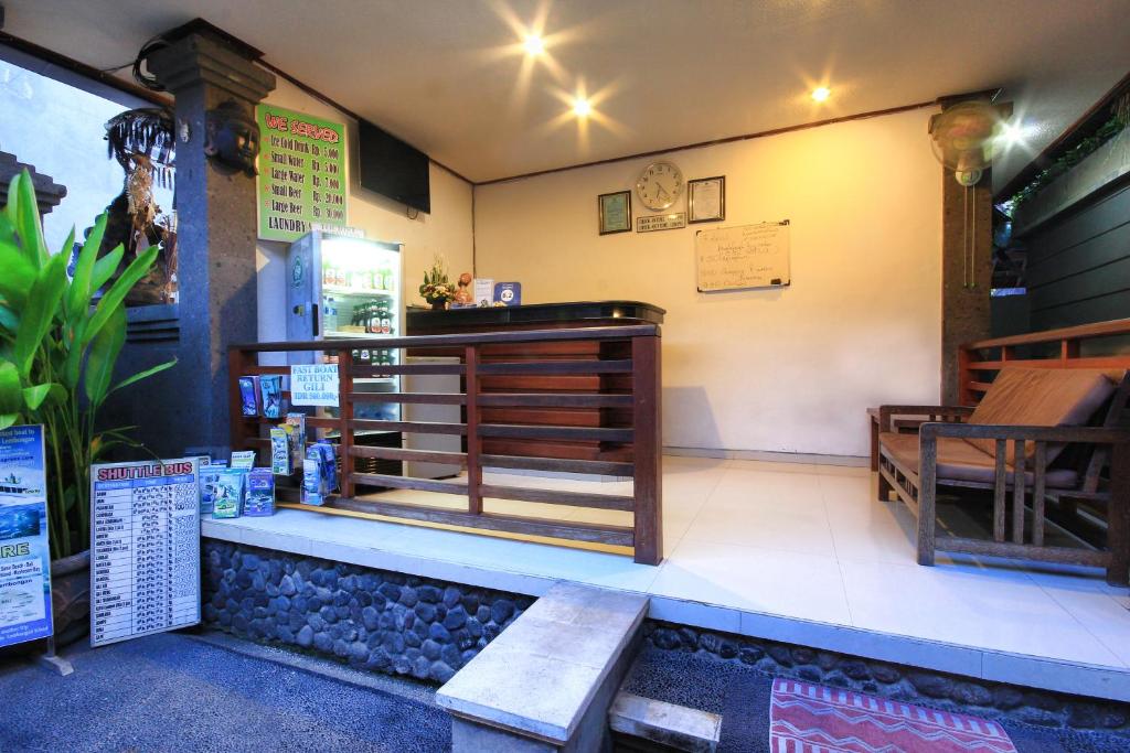 Posezení v ubytování Letos Kubu Homestay