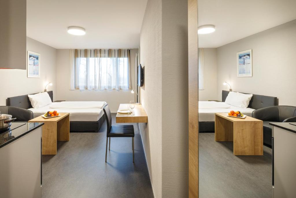 Posezení v ubytování Aparthotel-aarau-WEST Swiss Quality