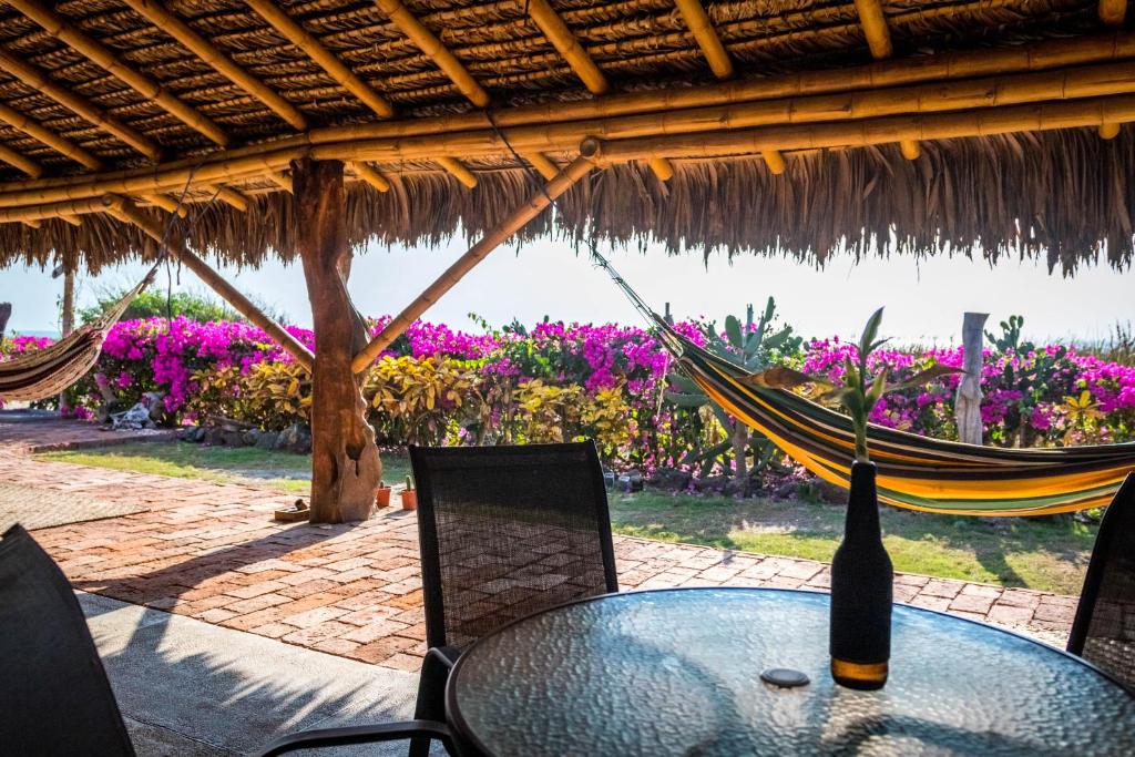Zahrada ubytování Canoa Suites