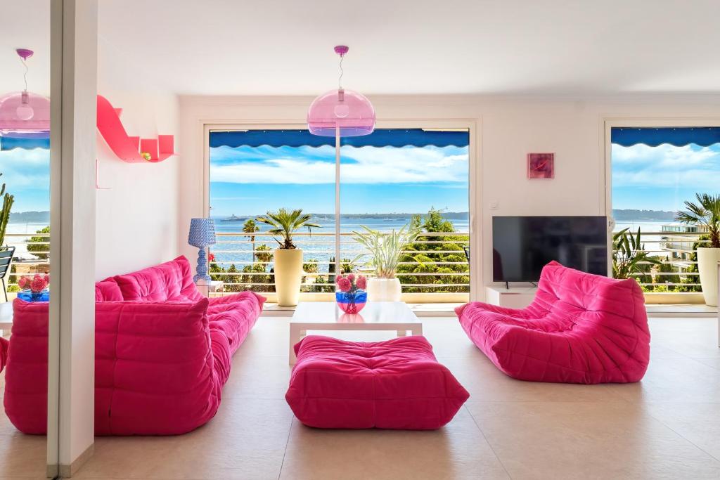 Royal Pink - Design- Vue de rêve - Parking gratuit - ROYALPINKCANNES