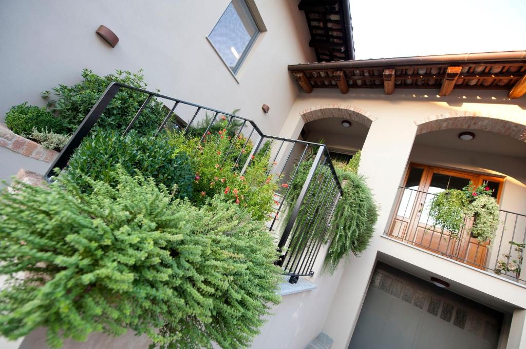 Balkón alebo terasa v ubytovaní Agriturismo Rivella