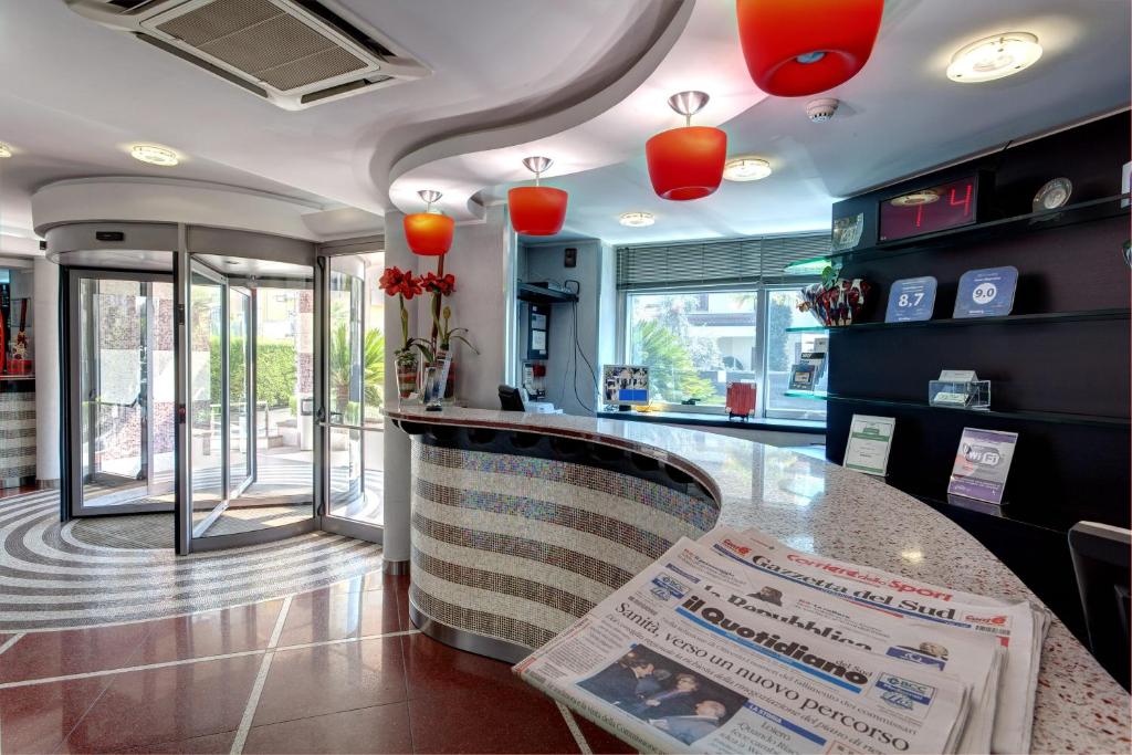 Vstupní hala nebo recepce v ubytování Hotel Majorana