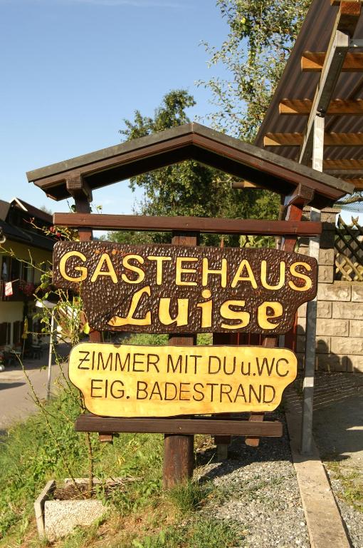 Certifikát, hodnocení, plakát nebo jiný dokument vystavený v ubytování Gästehaus Luise