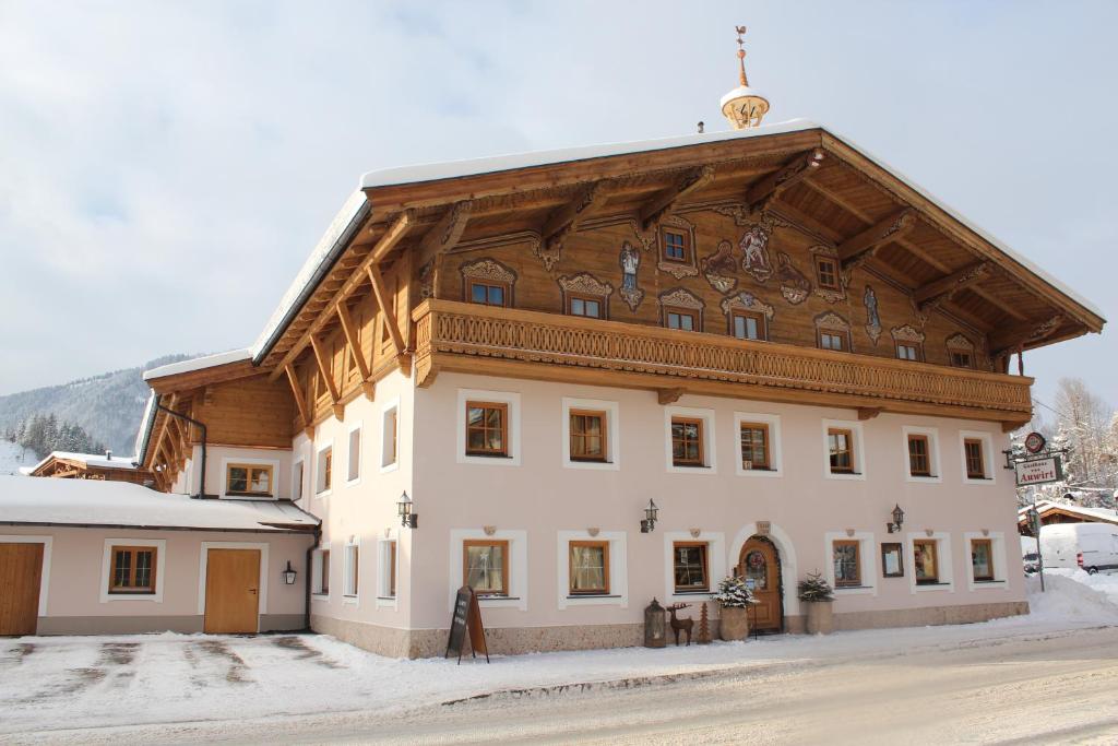 Üldine mäevaade või majutusasutusest Gasthaus Auwirt pildistatud vaade