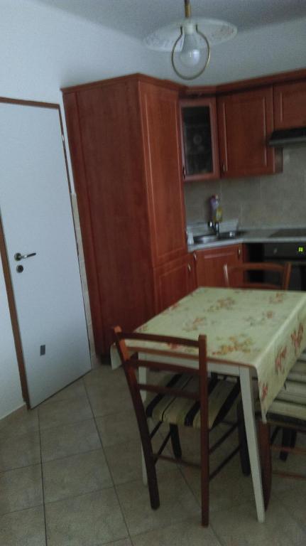 Kuchyň nebo kuchyňský kout v ubytování Ubytování v Mladých Bukách