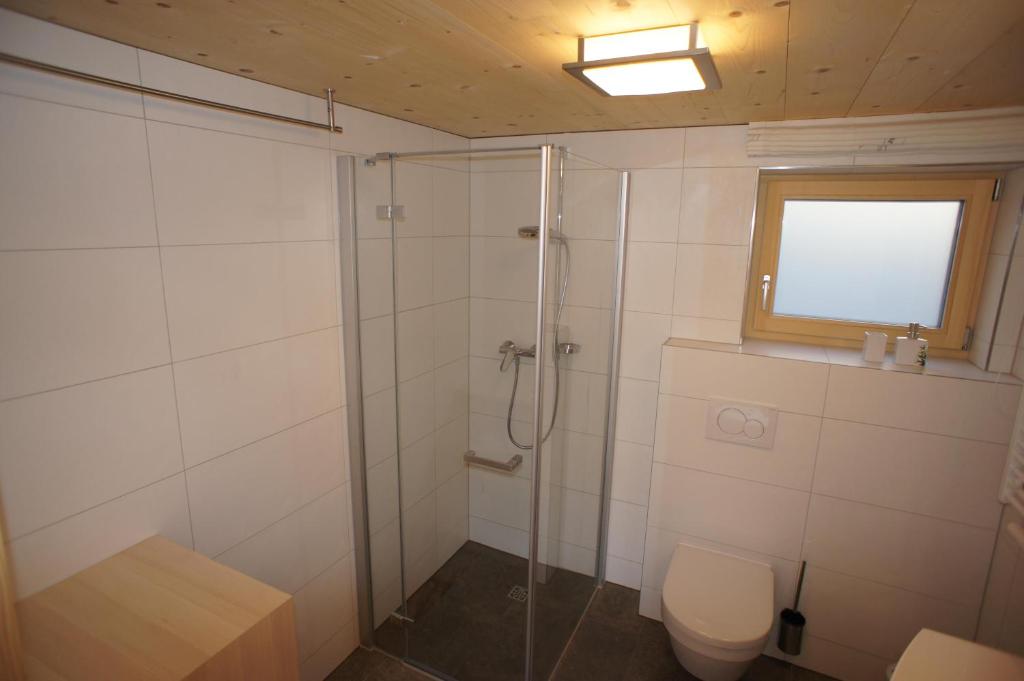 Koupelna v ubytování Ferienwohnung an der Alten Säge