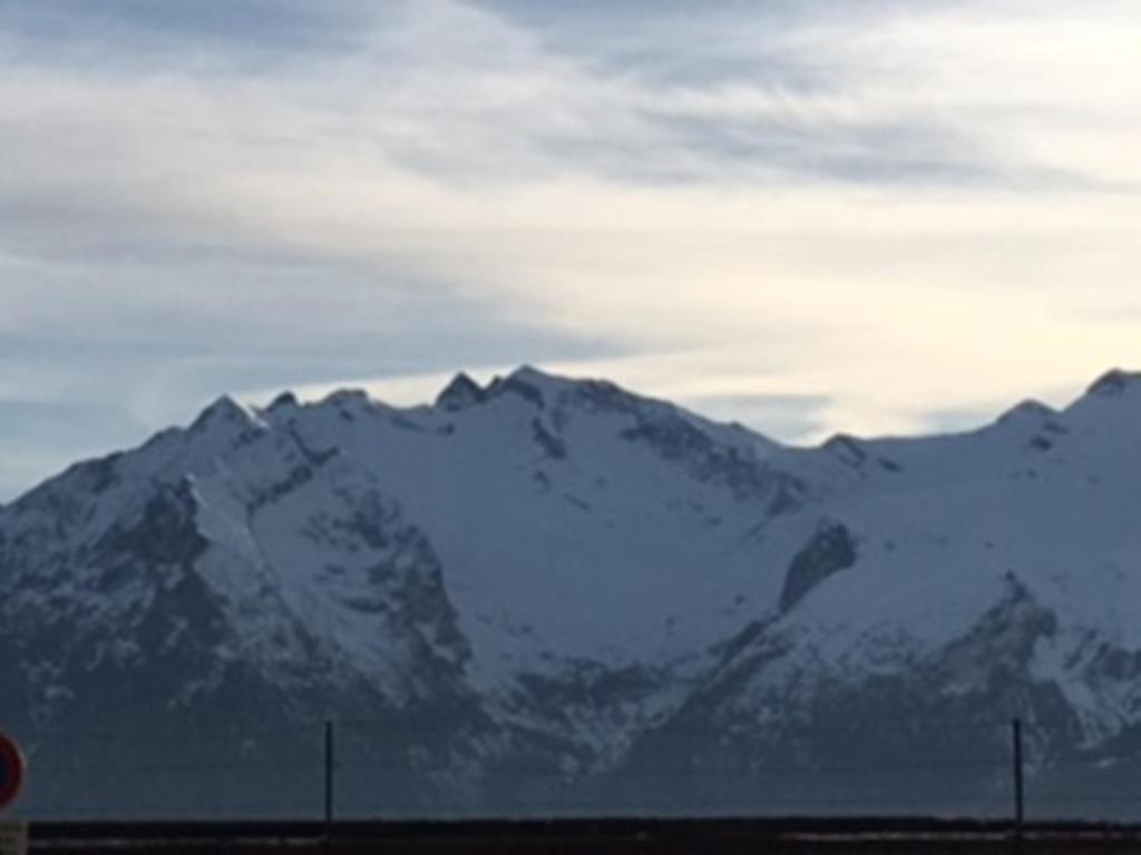 LʼHuezにあるJuloの雪山