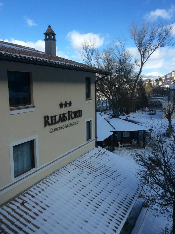 Relais Forti v zimě