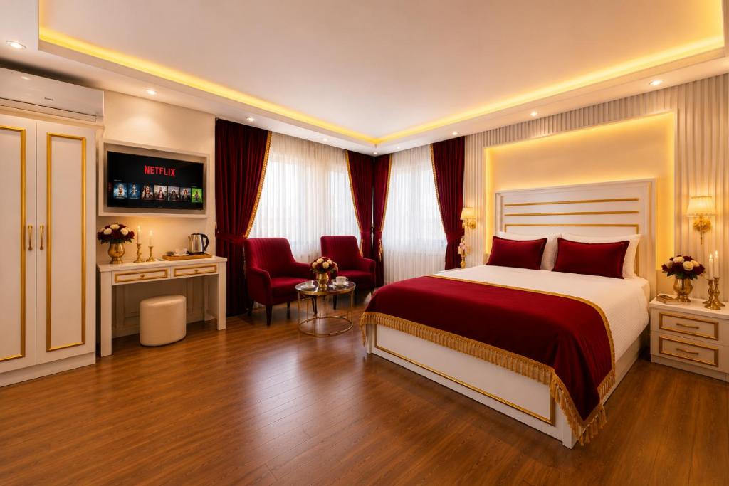 Ayasofya Hotel - Special Class - Deluxe Çift Kişilik Oda - Deniz Manzaralı