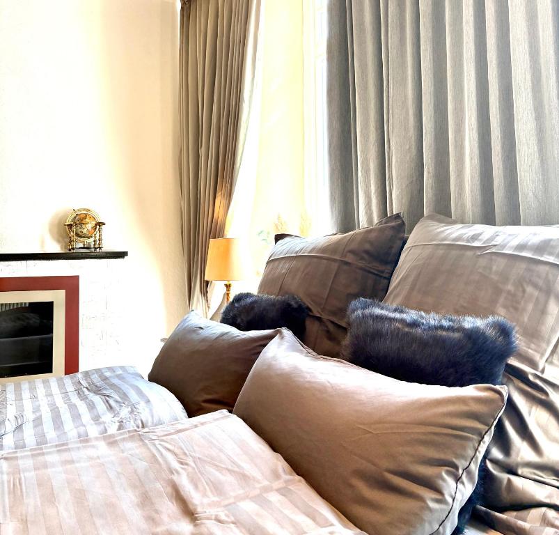 Llit o llits en una habitació de der Elbe so nah 3