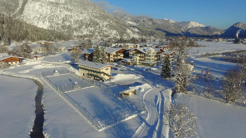 Gasthof Bad Hochmoos v zimě