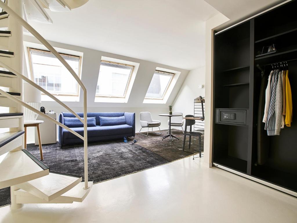 Posezení v ubytování 9Hotel Sablon