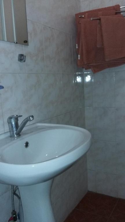 Koupelna v ubytování Hotel Yuvileyny
