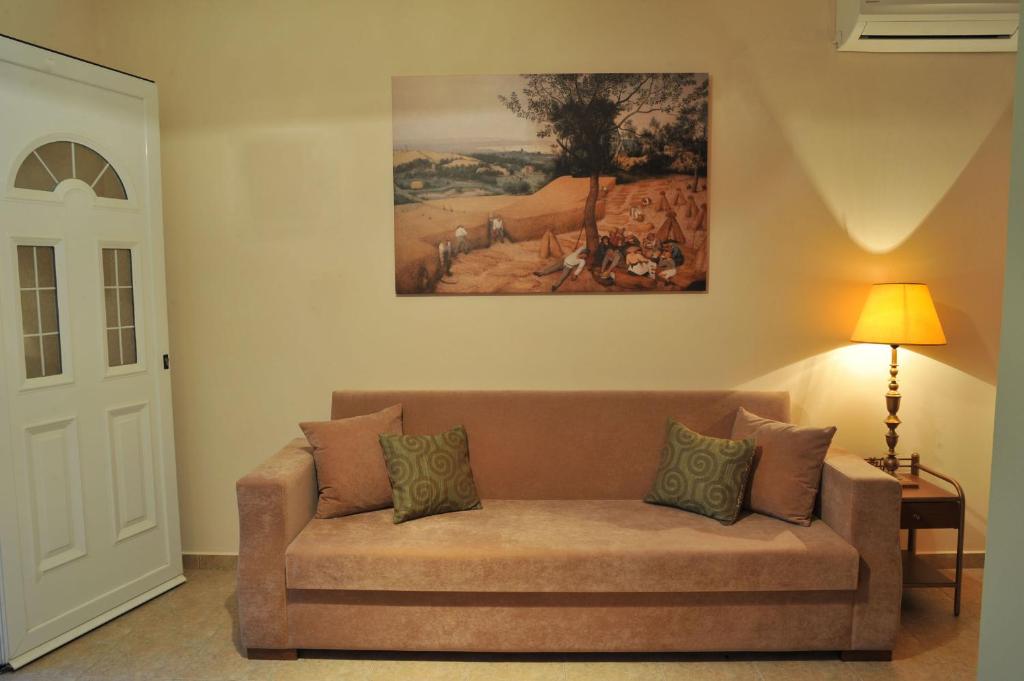 Posezení v ubytování Apartments Valta View